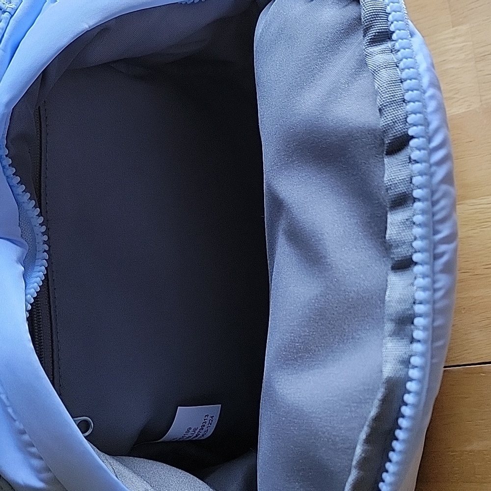 Blue Puffy Mini Backpack - Picture 5 of 5